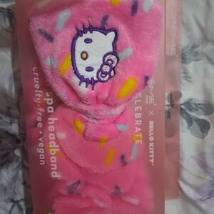 Hello Kitty Pink Plush Headband